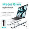 UGREEN Adjustable Aluminum Laptop Stand – Foldable & Portable (Up to 17.3”)